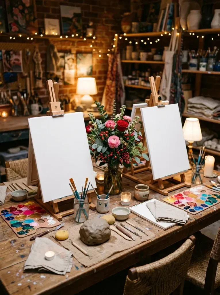 13. Take A Painting Or Pottery Class