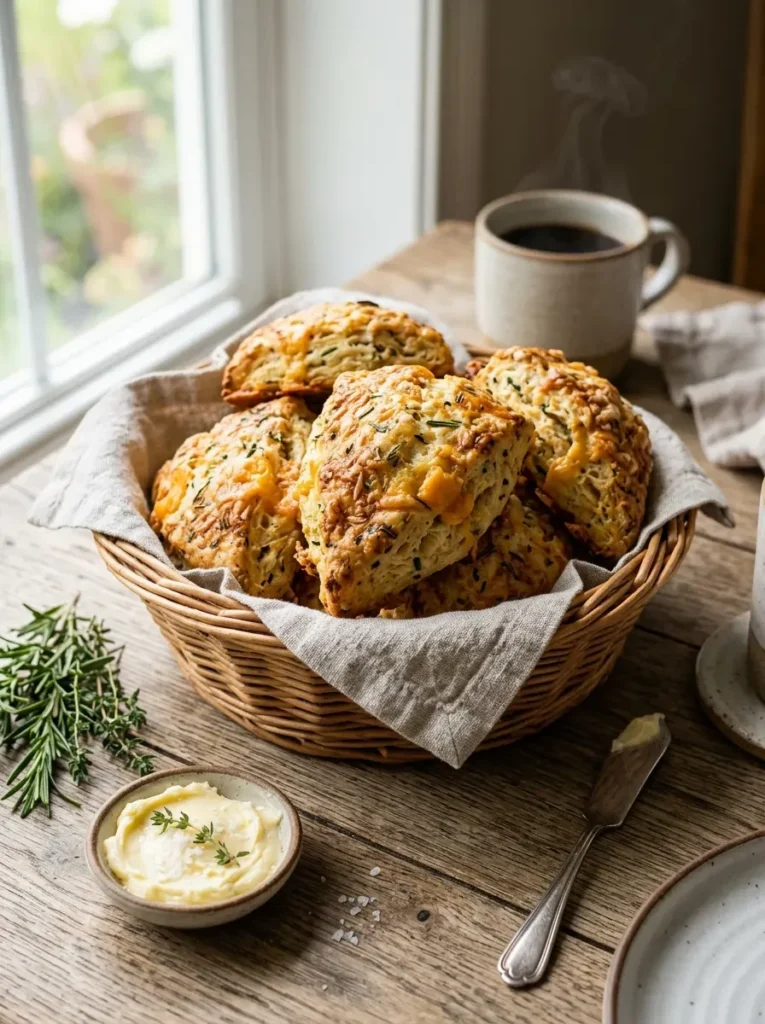15. Savory Herb and Cheese Scones