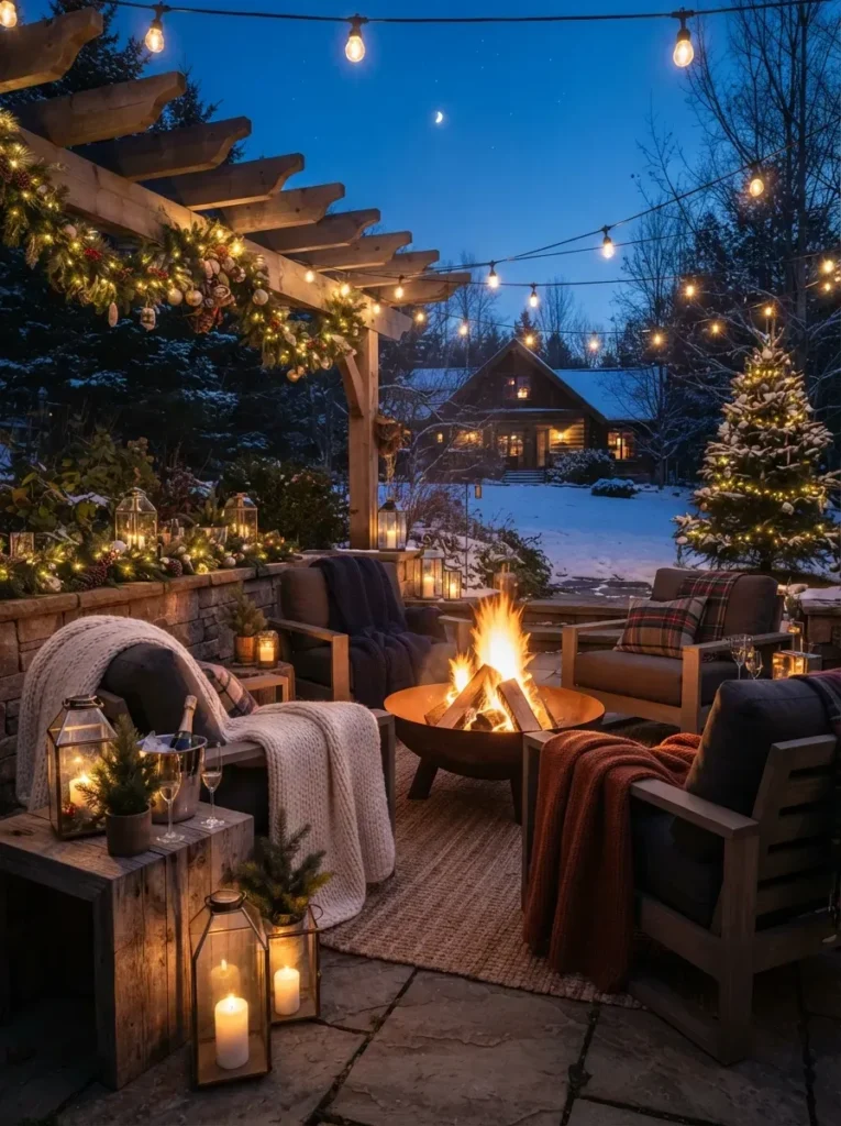 17. Set Up an Outdoor Fire Pit Gathering