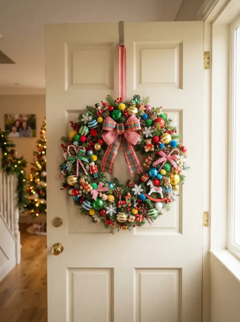 18. Themed Wreath for Kids