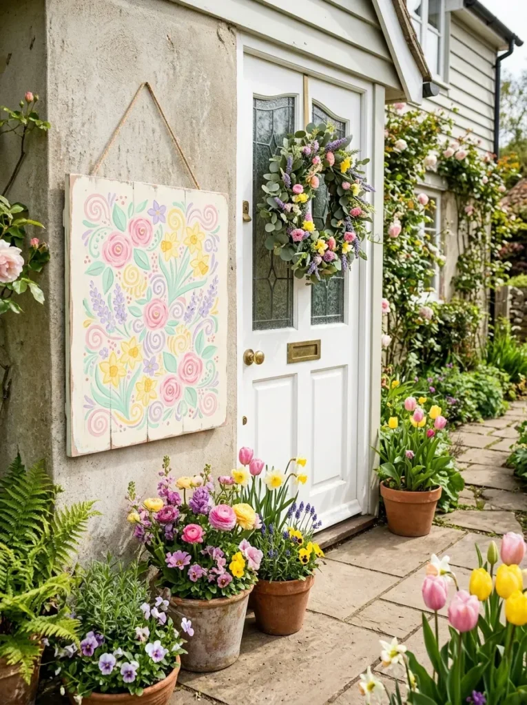 3. Add A Painted Sign