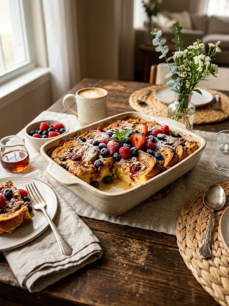 3. French Toast Casserole