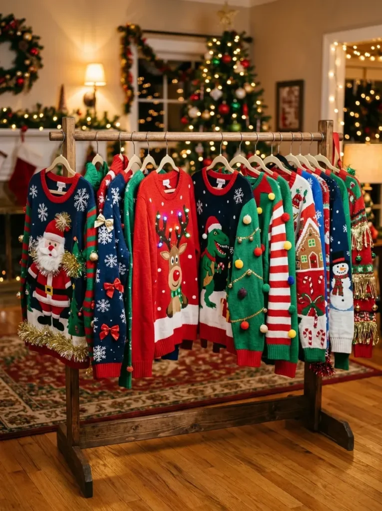 3. Ugly Sweater Contest