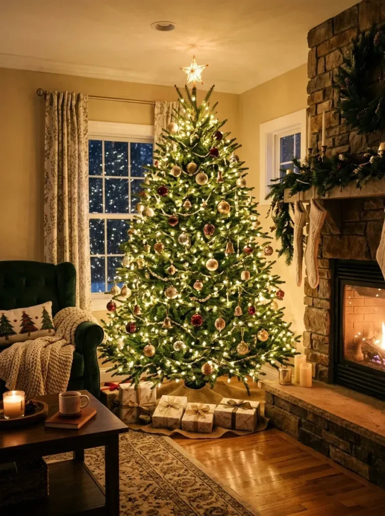 4. Use Warm White Lights As Your Base