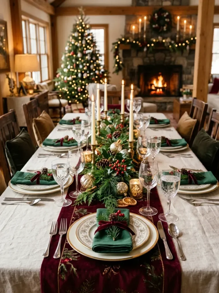 5. Layer Your Table Linens