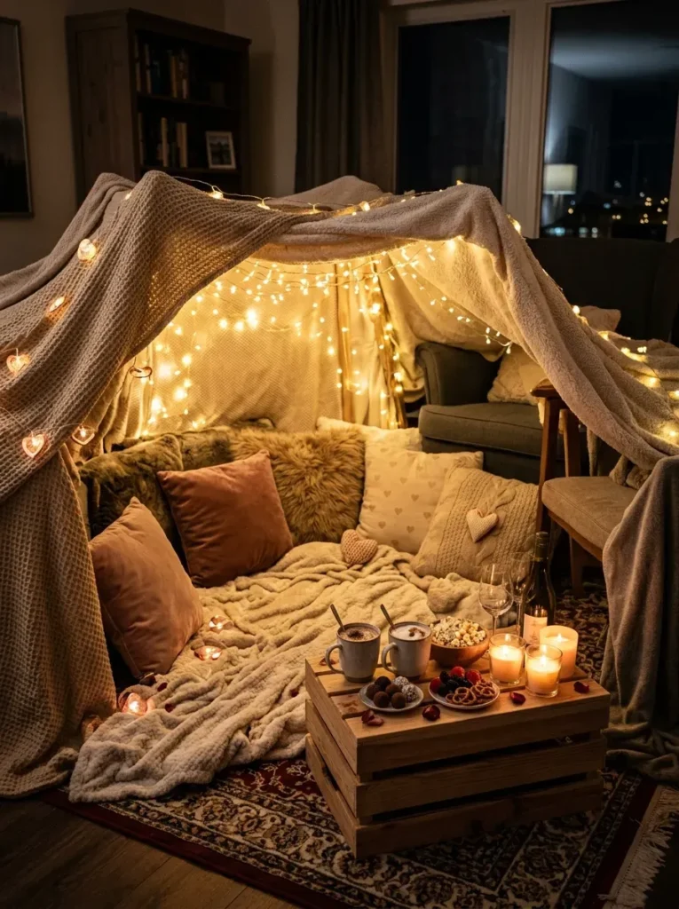 6. Build A Blanket Fort