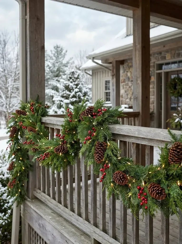 6. Pinecone Garland