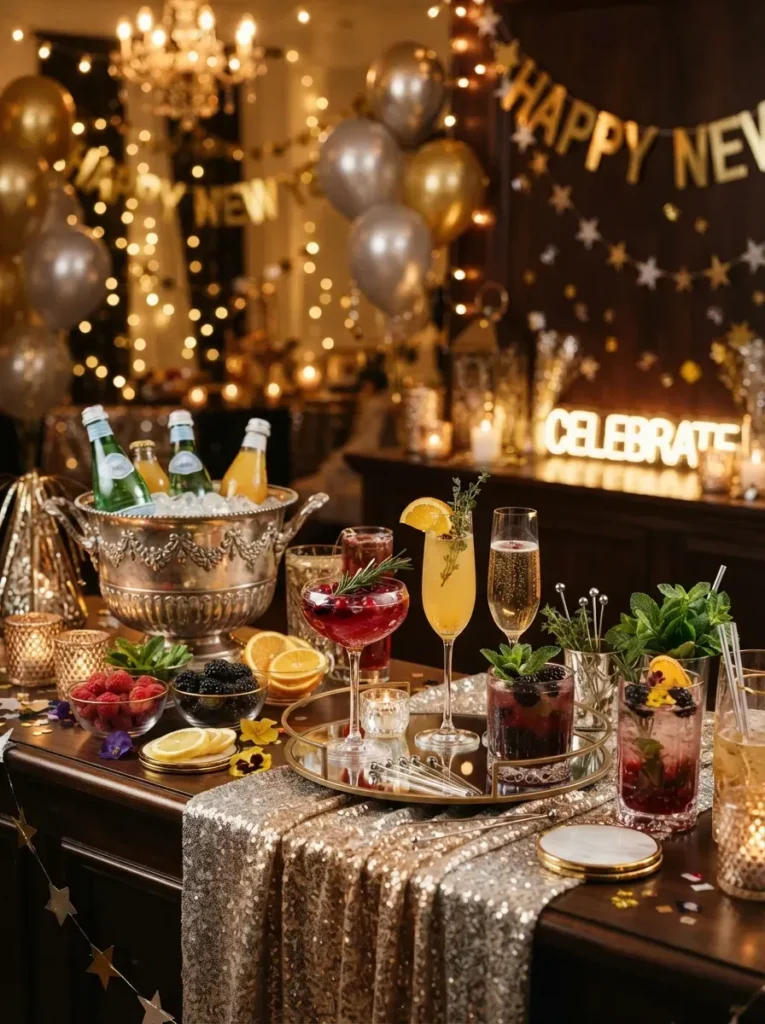 7. Create a Signature Cocktail for the Night