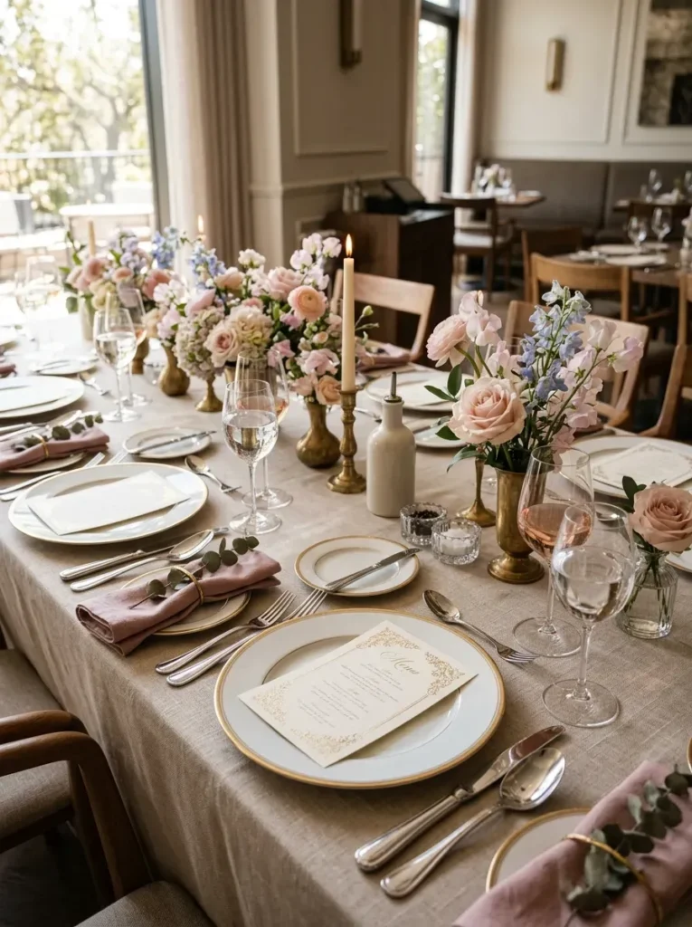 7. Personalized Menu Cards