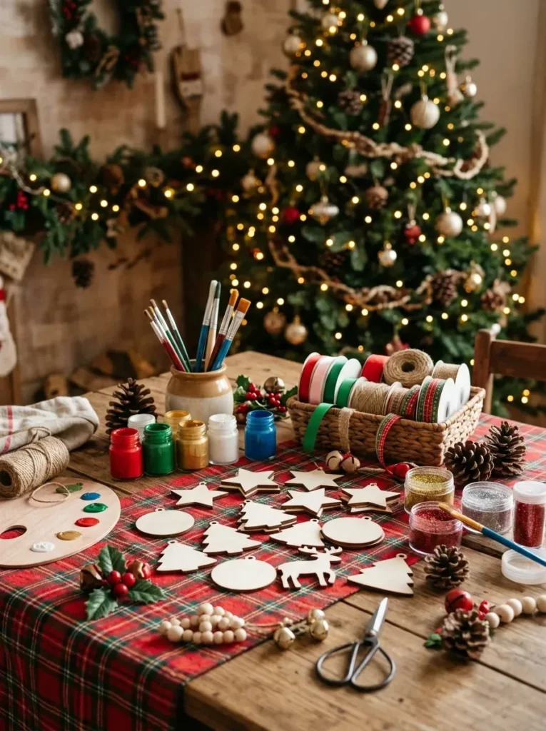 9. Ornament Making Corner